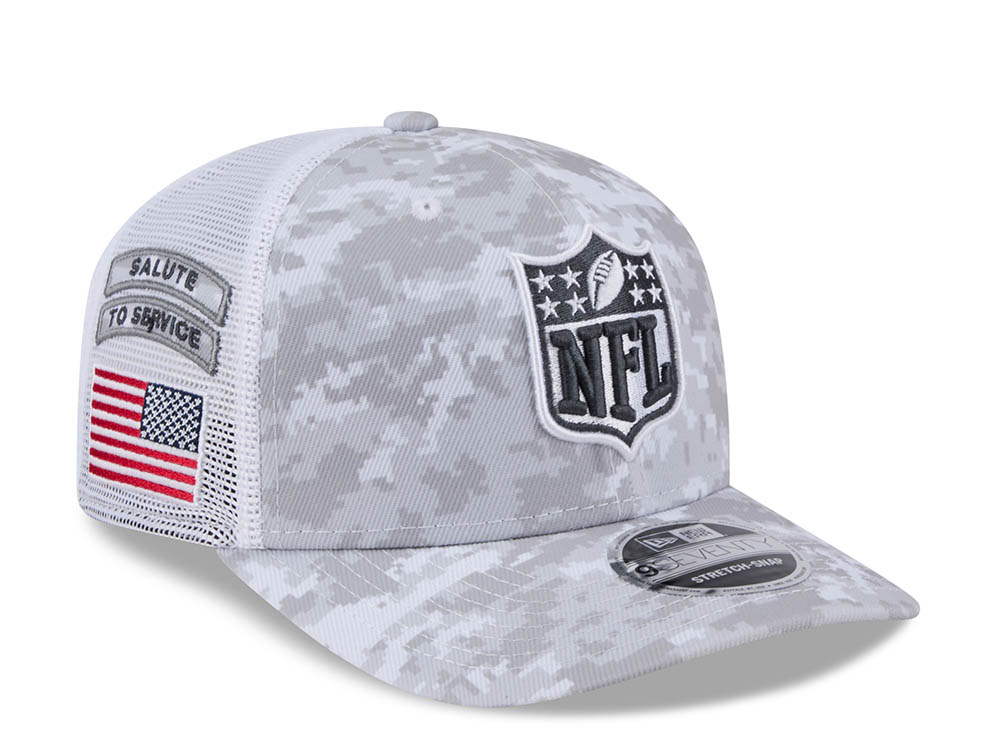 New Era NFL Logo Digi Camo Salute to Service 2024 Trucker 9Seventy Snapback Cap TOPPERZSTORE.AT