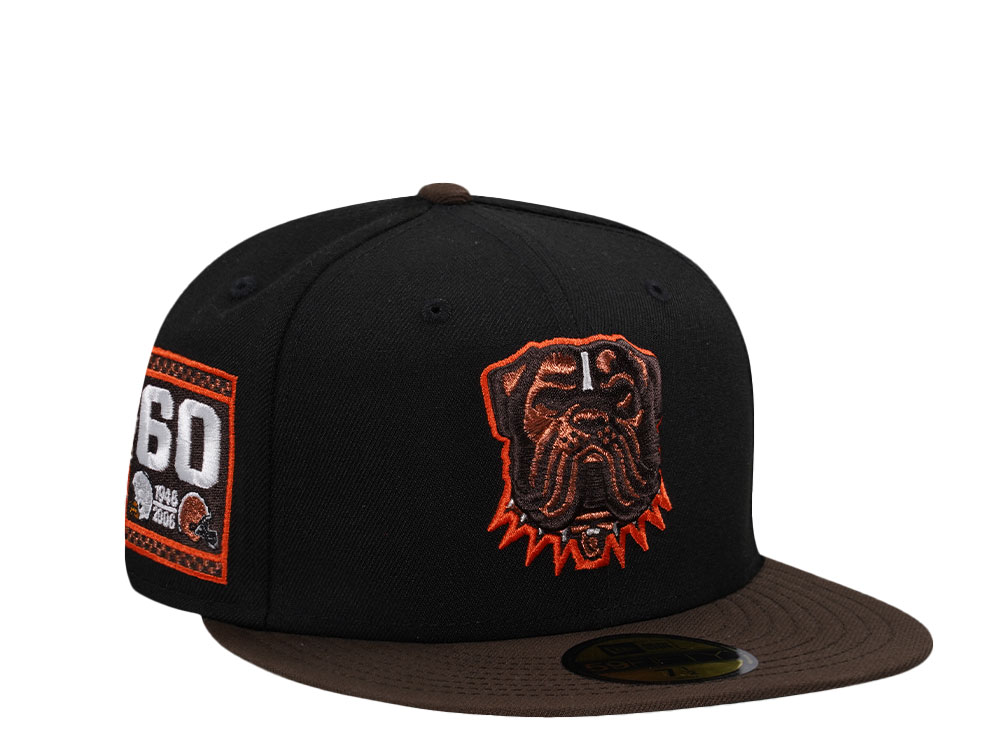 New Era Cleveland Browns 60th Anniversary Throwback Two Tone Edition 59Fifty Fitted Cap