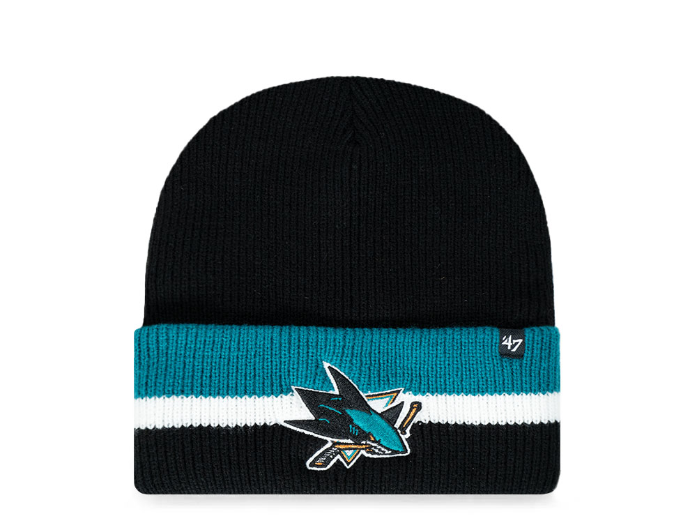 47Brand San Jose Sharks Black Split Mütze