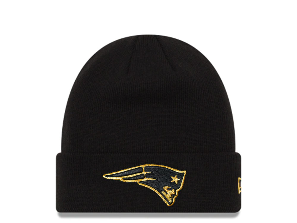 New Era New England Patriots All about Black and Gold Mütze