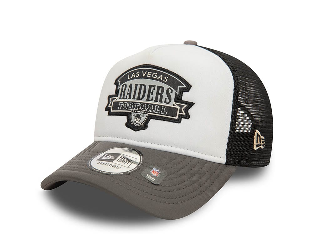 New Era Las Vegas Raiders Classic Trucker A Frame Snapback Cap