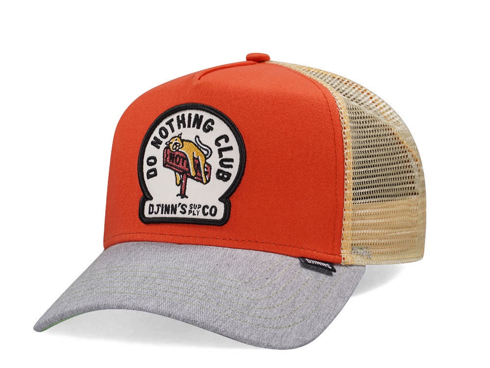 Djinns Do Nothing Club Multicolor Trucker Snapback Cap