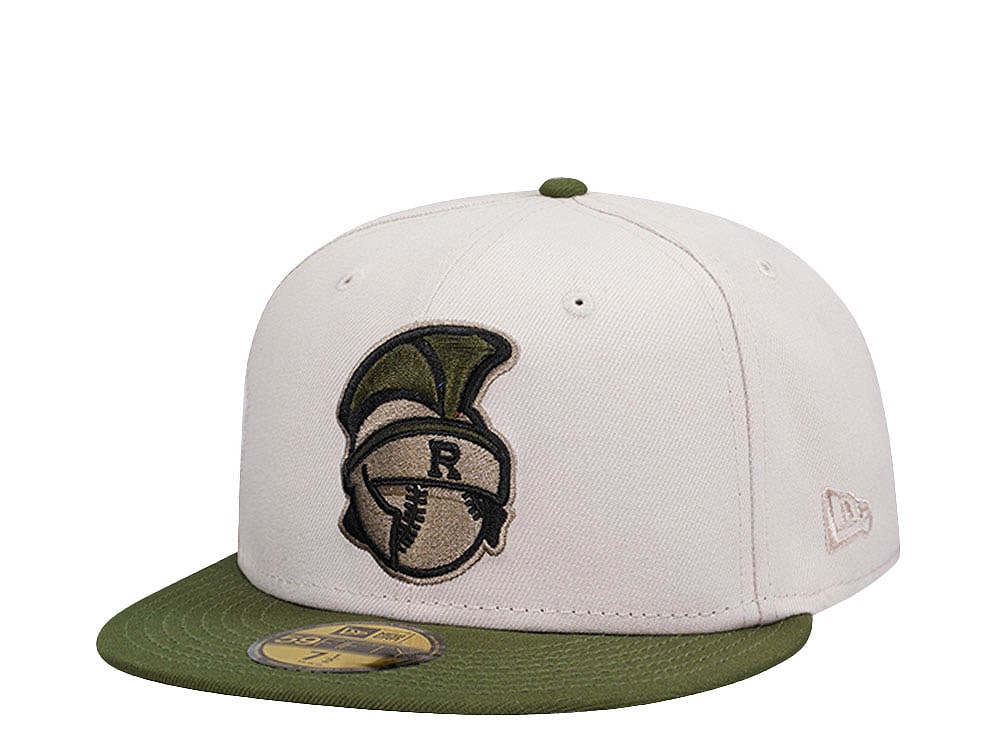 New Era Rome Braves Alpine Chrome Two Tone Edition 59Fifty Fitted Cap