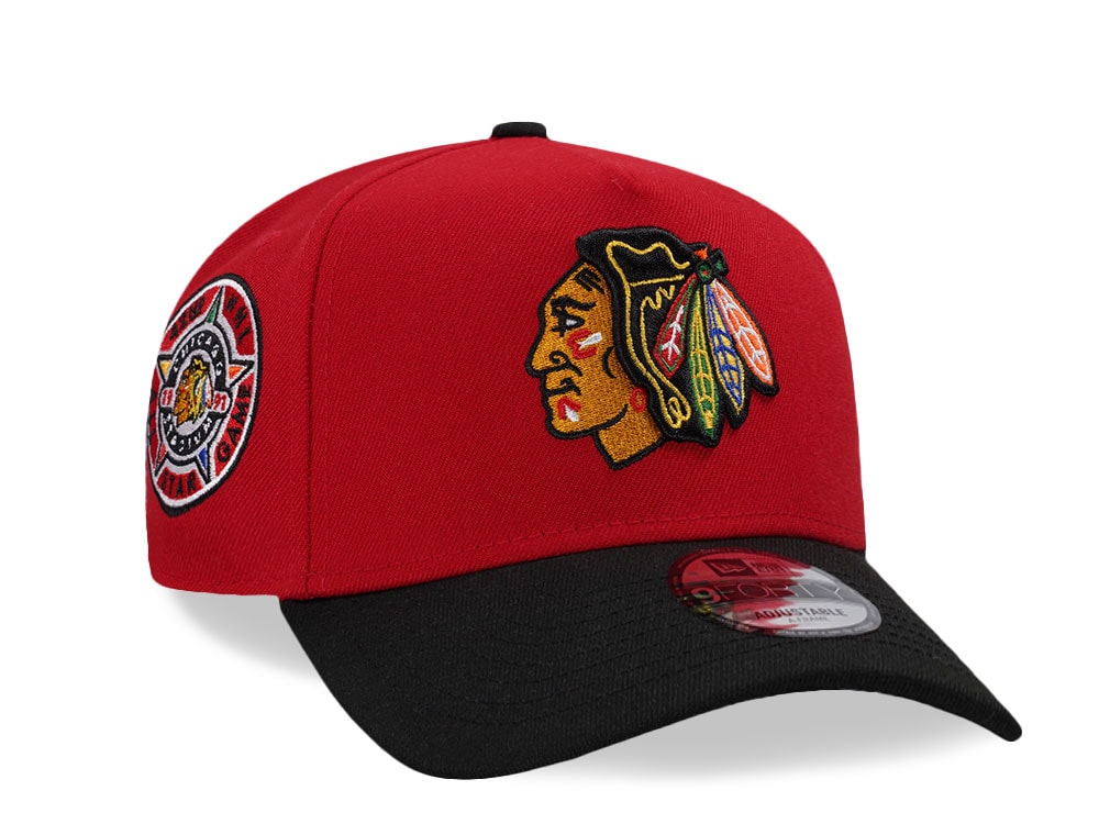 New Era Chicago Blackhawks All Star Game 1991 Two Tone Edition 9Forty A Frame Snapback Cap