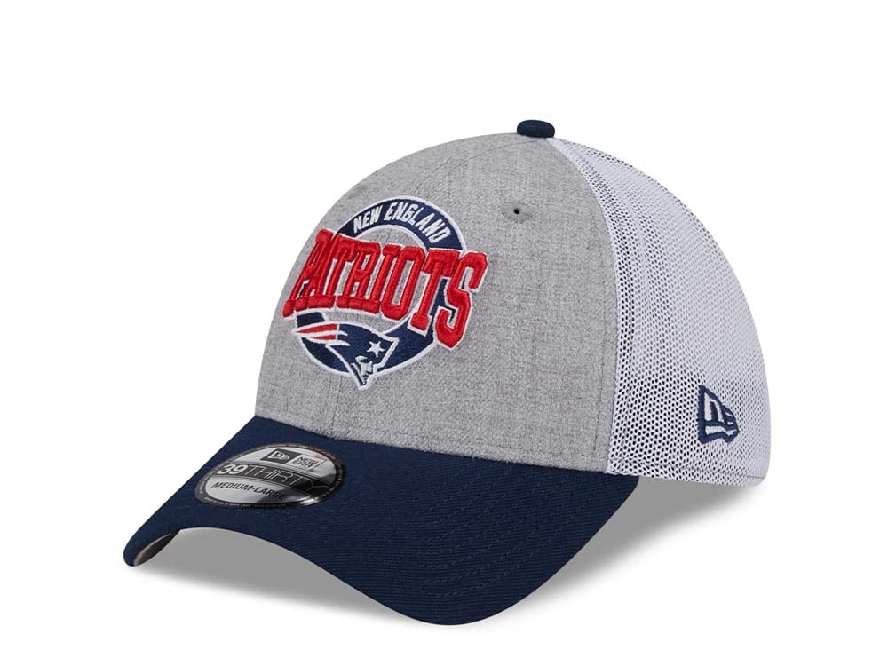 New Era New England Patriots Heather Trucker Two Tone Edition 39Thirty Stretch Cap