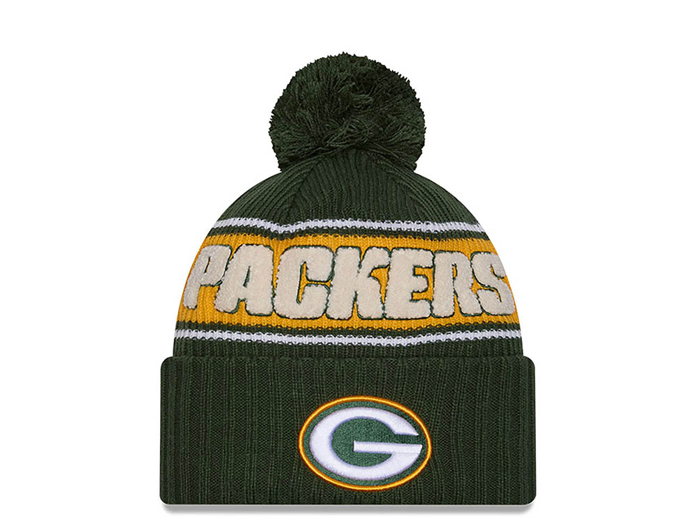 New Era Green Bay Packers Sideline 2024 Mütze