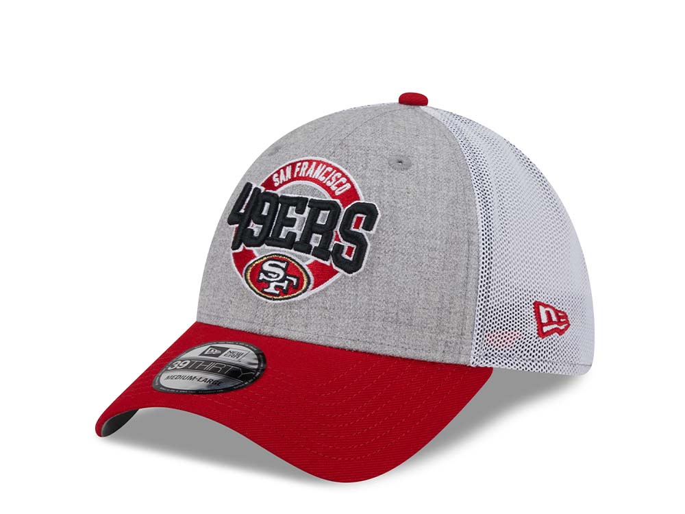 New Era San Francisco 49ers Heather Trucker Two Tone Edition 39Thirty Stretch Cap