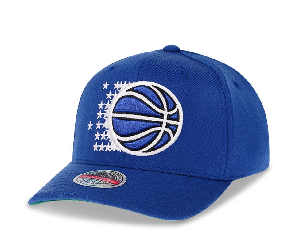 Mitchell & Ness Orlando Magic Team Ground Red Line Solid Flex Snapback Cap