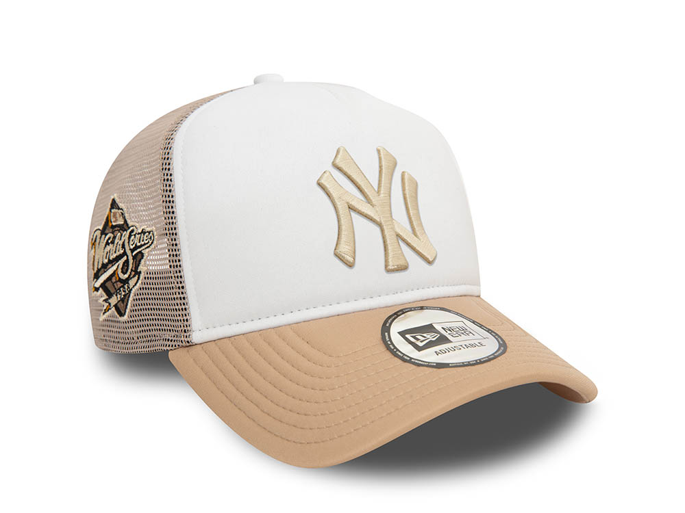 New Era New York Yankees World Series 1998 Foam Trucker A Frame Snapback Cap