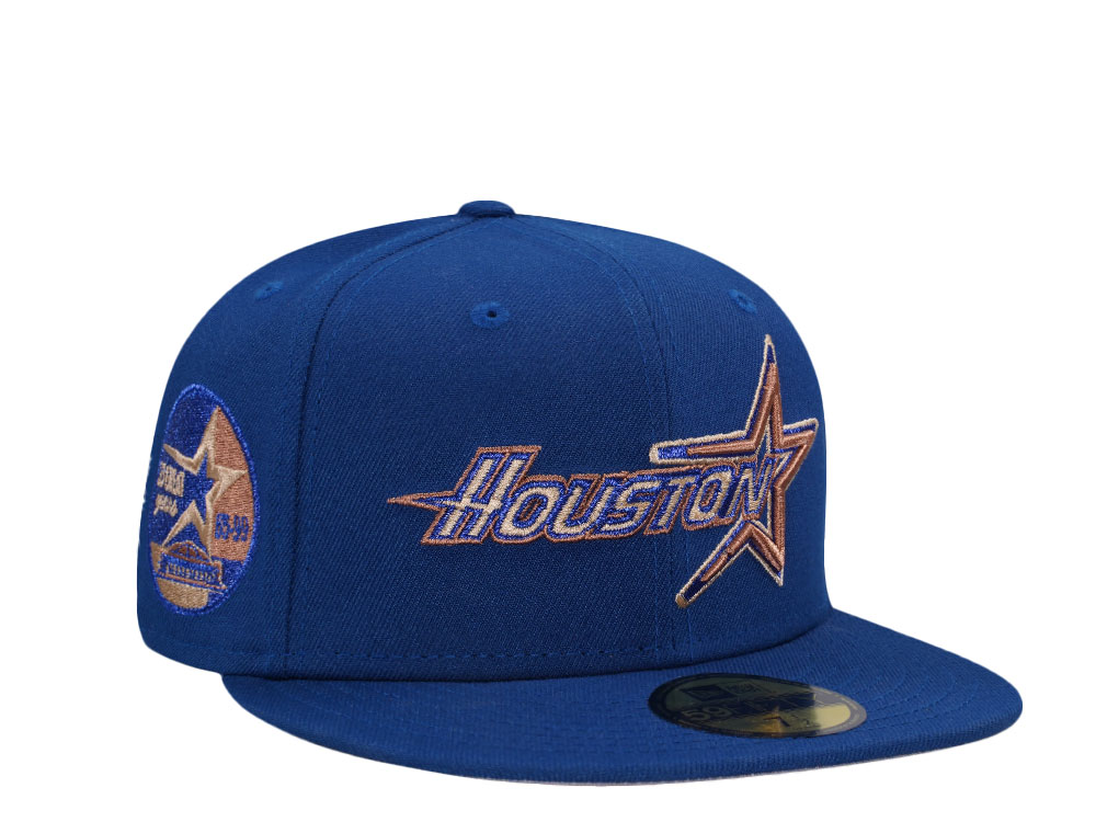 New Era Houston Astros 35 Years Blue Edition 59Fifty Fitted Cap