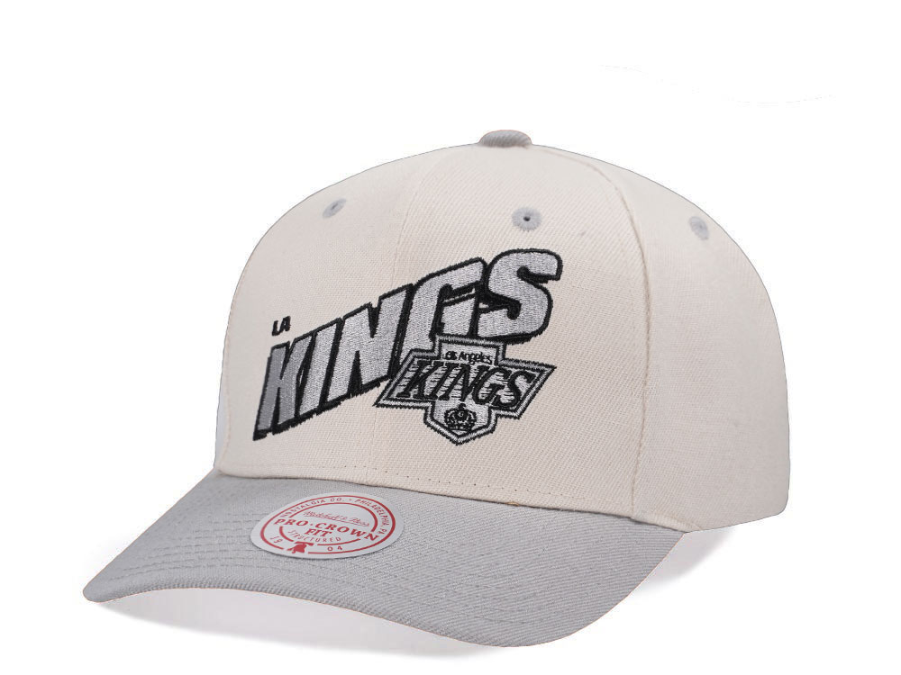 Mitchell & Ness Los Angeles Kings Chrome Two Tone Pro Crown Fit Snapback Cap