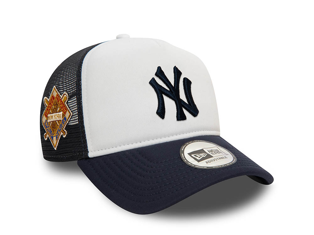 New Era New York Yankees World Series 1947 Foam Trucker A Frame Snapback Cap