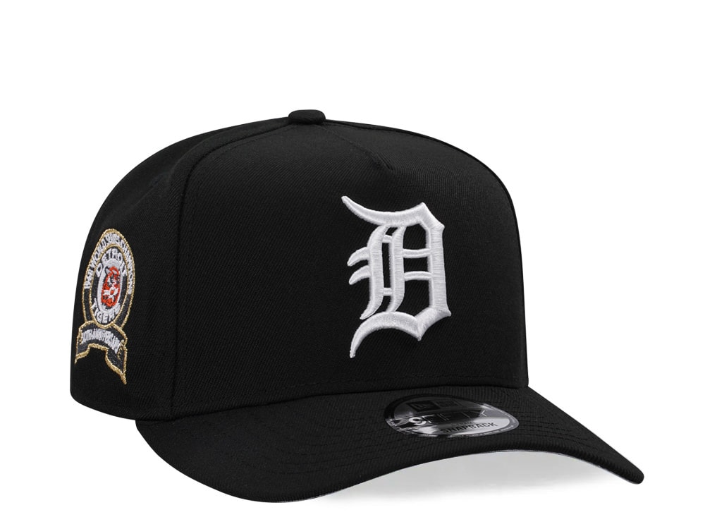 New Era Detroit Tigers 50th Anniversary Black Classic 9Fifty A Frame Snapback Cap