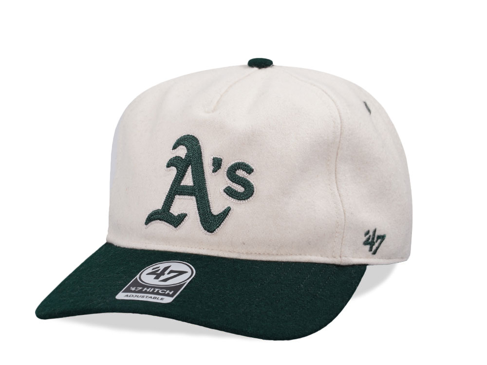 47Brand Oakland Athletics Natural Chain Stitch 47 Hitch Snapback Cap