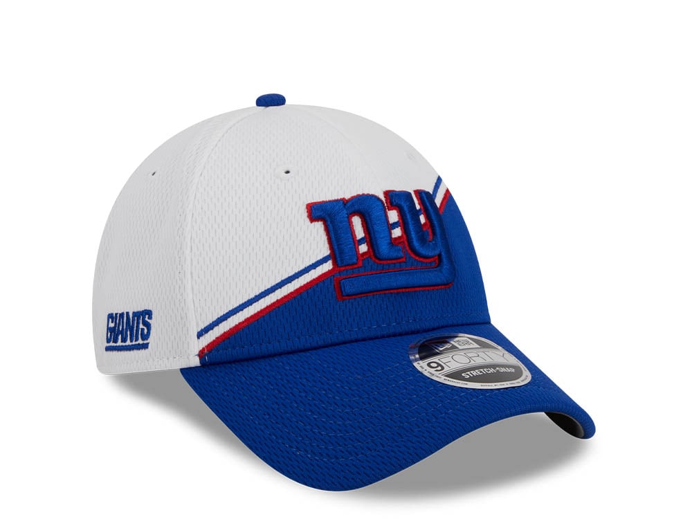 New Era New York Giants NFL Sideline 2023 Blue White 9Forty Snapback Cap TOPPERZSTORE.DE