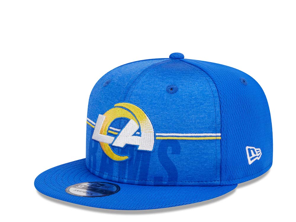 New Era Los Angeles Rams NFL Training Camp 23 Blue 9Fifty Snapback Cap