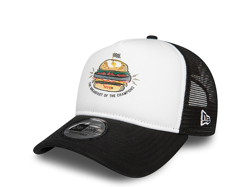 New Era MVK Food Aprilia Racing A Frame Trucker Snapback Cap