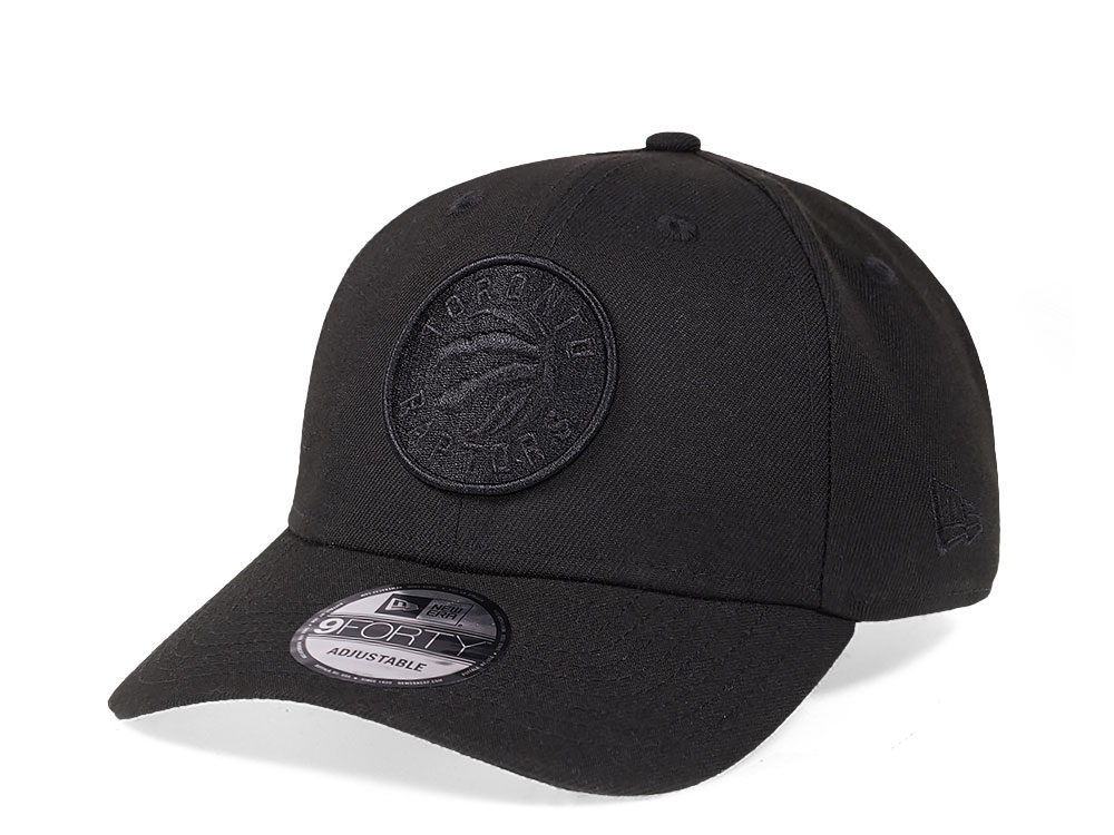 New Era Toronto Raptors Black in Black Edition 9Forty Snapback Cap TOPPERZSTORE.AT