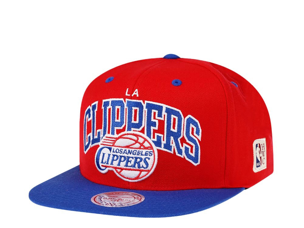 Mitchell & Ness Los Angeles Clippers Team Arch Hardwood Classics Snapback Cap