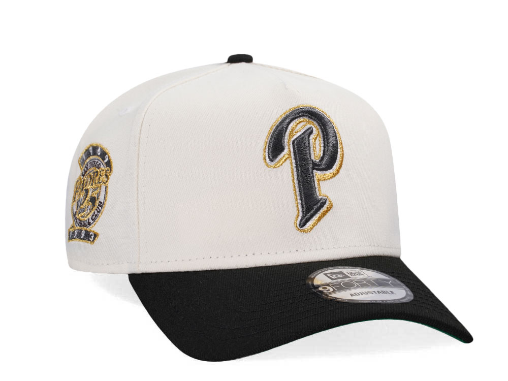 New Era San Diego Padres 25th Anniversary Chrome Two Tone Edition A Frame Snapback Cap