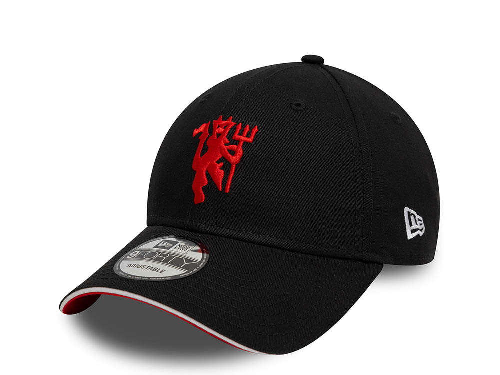 New Era Manchester United Black Devil 9Forty Strapback Cap