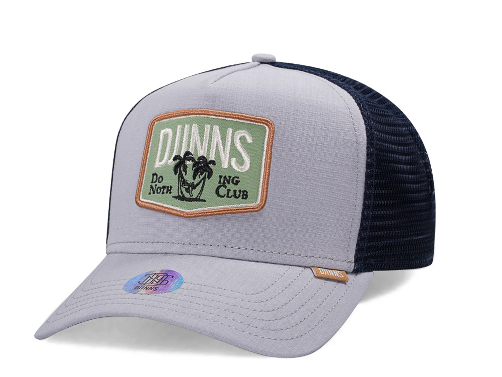 Djinns Do Nothing Club Gray Trucker Snapback Cap