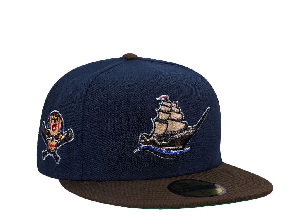 New Era Columbus Clippers Oceanside Two Tone Throwback Edition 59Fifty Fitted Cap