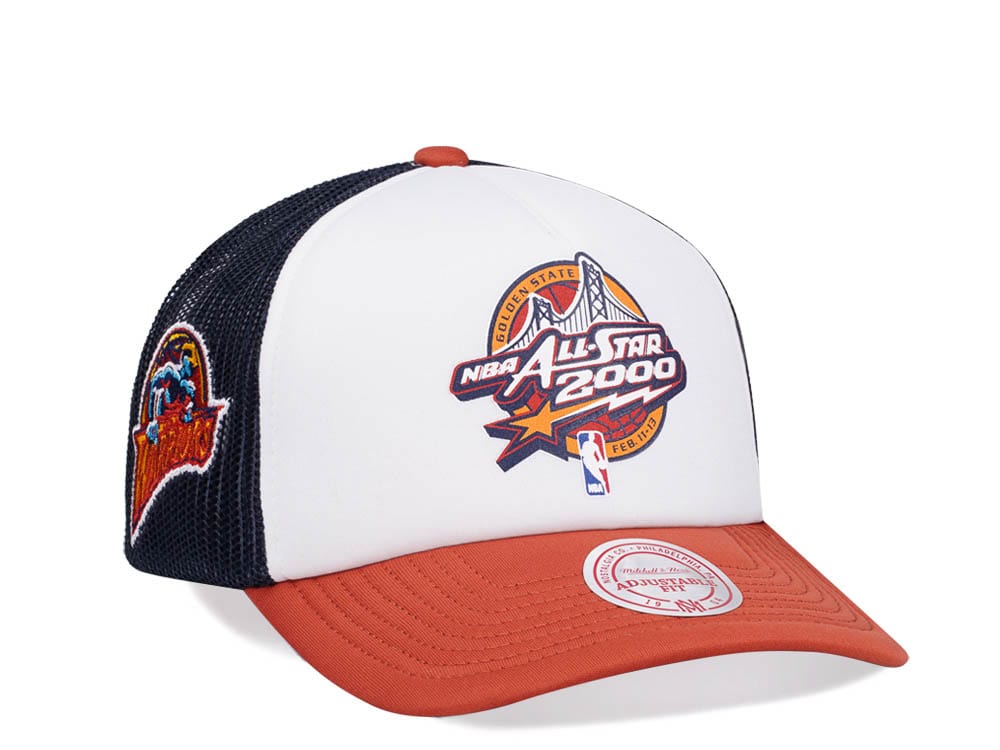 Mitchell & Ness Golden State Warriors All Star 2000 Party Time Trucker Snapback Cap