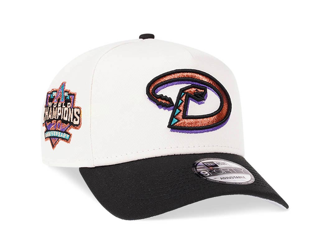 New Era Arizona Diamondbacks 20th Anniversary World Champions Two Tone 9Forty A Frame Snapback Cap TOPPERZSTORE.AT