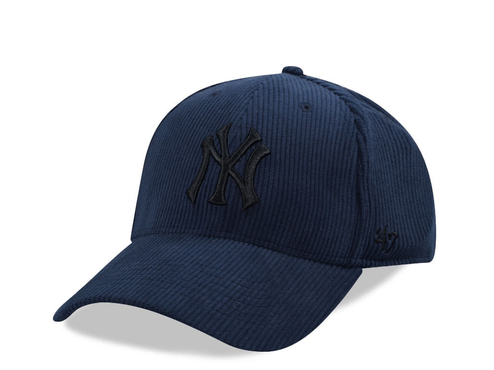 47Brand New York Yankees Navy Thick Cord MVP Strapback Cap