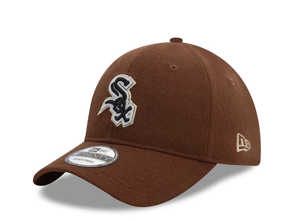 New Era Chicago White Sox Melton Brown 9Twenty Snapback Cap