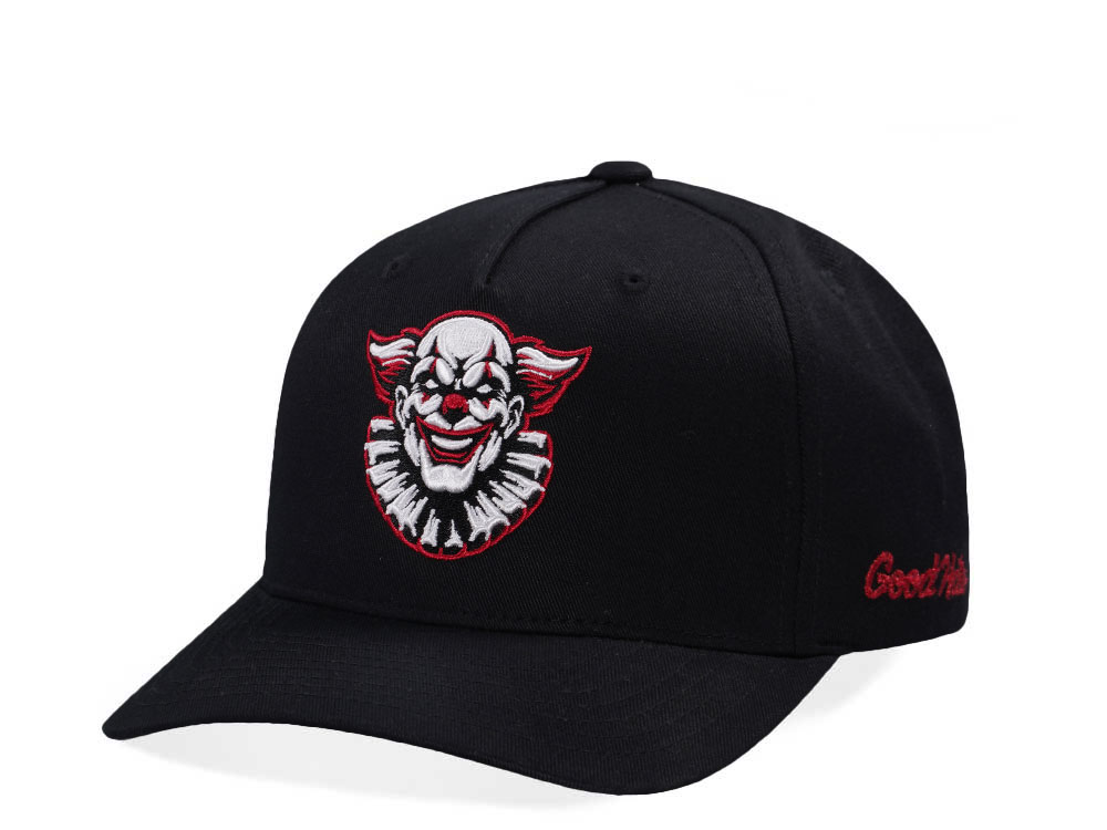 Good Hats Clown Black Snapback Cap