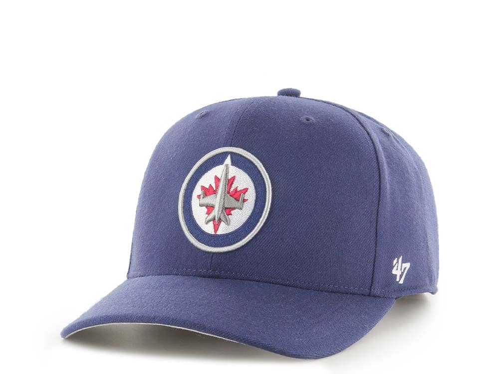 47Brand Winnipeg Jets Classic DP Navy Snapback Cap