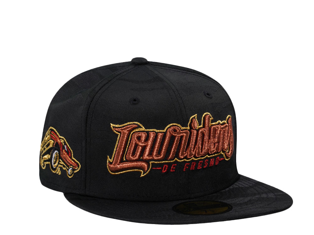 New Era Fresno Grizzlies Lowriders Midnight Camo Edition 59Fifty Fitted Cap