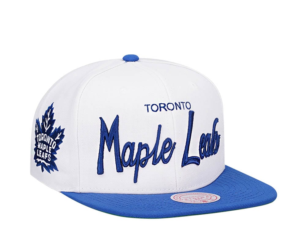 Mitchell & Ness Toronto Maple Leafs Vintage Script Snapback Cap