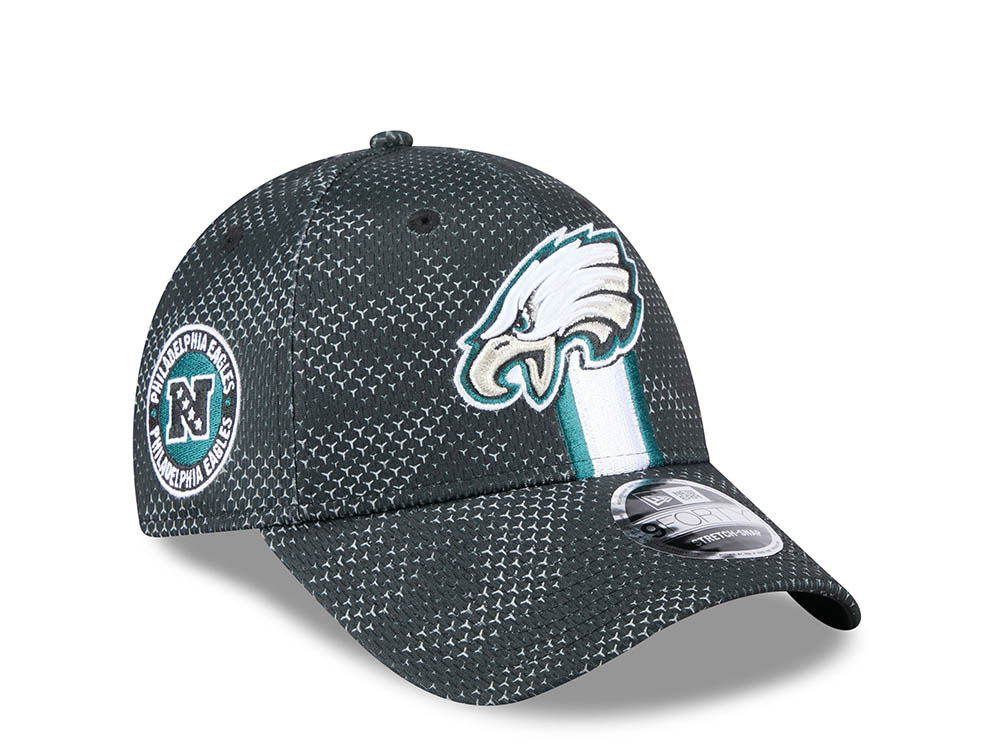 New Era Philadelphia Eagles Sideline 2024 9Forty Stretch Snapback Cap