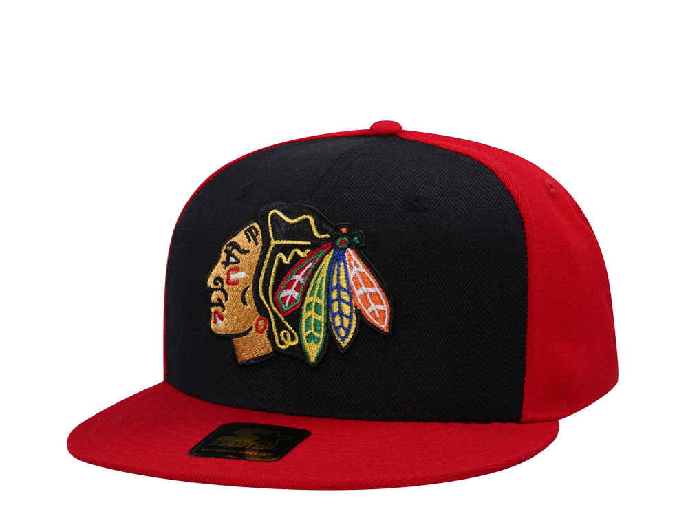 Starter Chicago Blackhawks Classic Logo Two Tone Snapback Cap