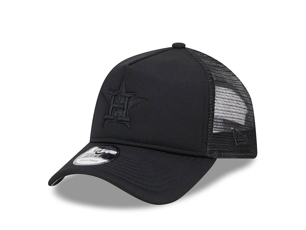 All black trucker hat on sale