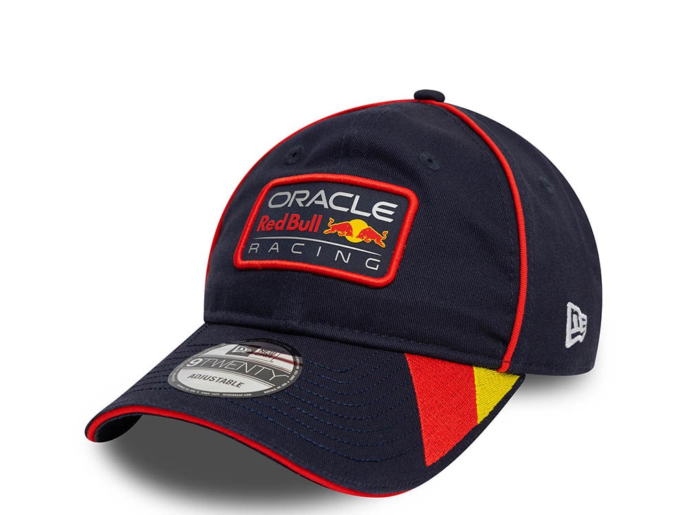 New Era Red Bull F1 Navy Retro Racing 9Twenty Strapback Cap