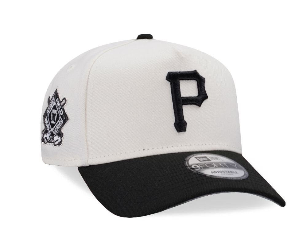 New Era Pittsburgh Pirates World Series 1909 Chrome Two Tone Edition 9Forty A Frame Snapback Cap