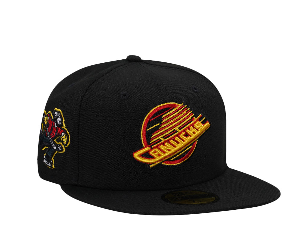 New Era Vancouver Canucks Black Prime Edition 59Fifty Fitted Cap