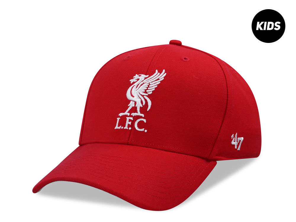 47Brand Liverpool FC Red MVP Strapback Cap