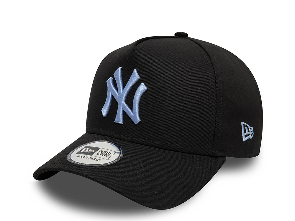 New Era New York Yankees Black League Essential  9Forty A Frame Snapback Cap