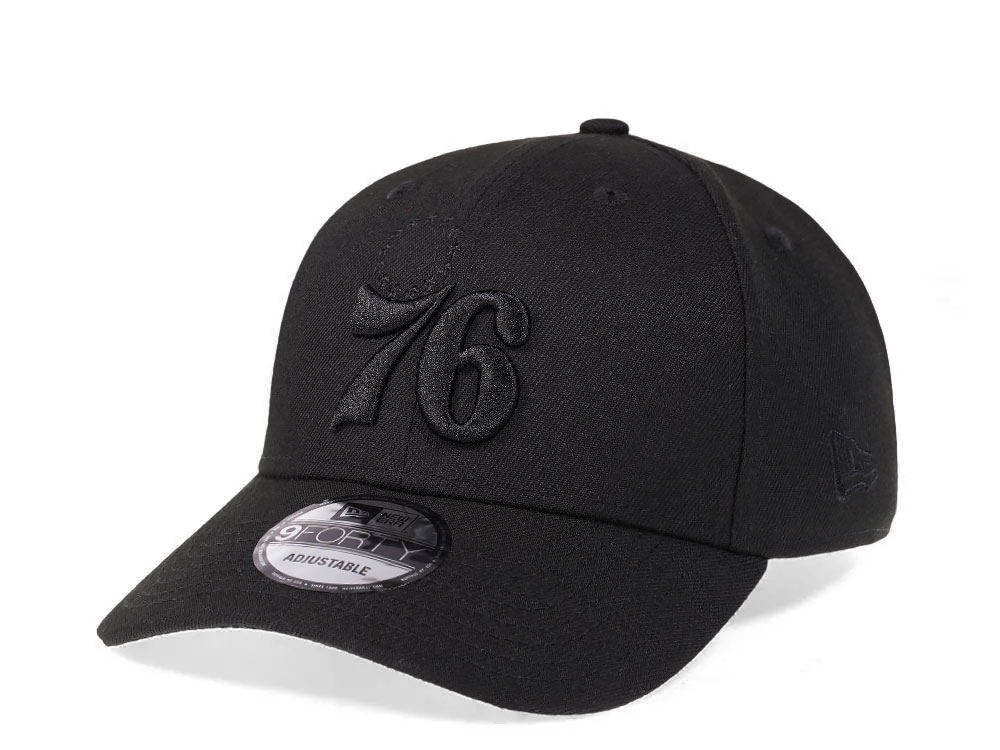 Black 76ers hat online