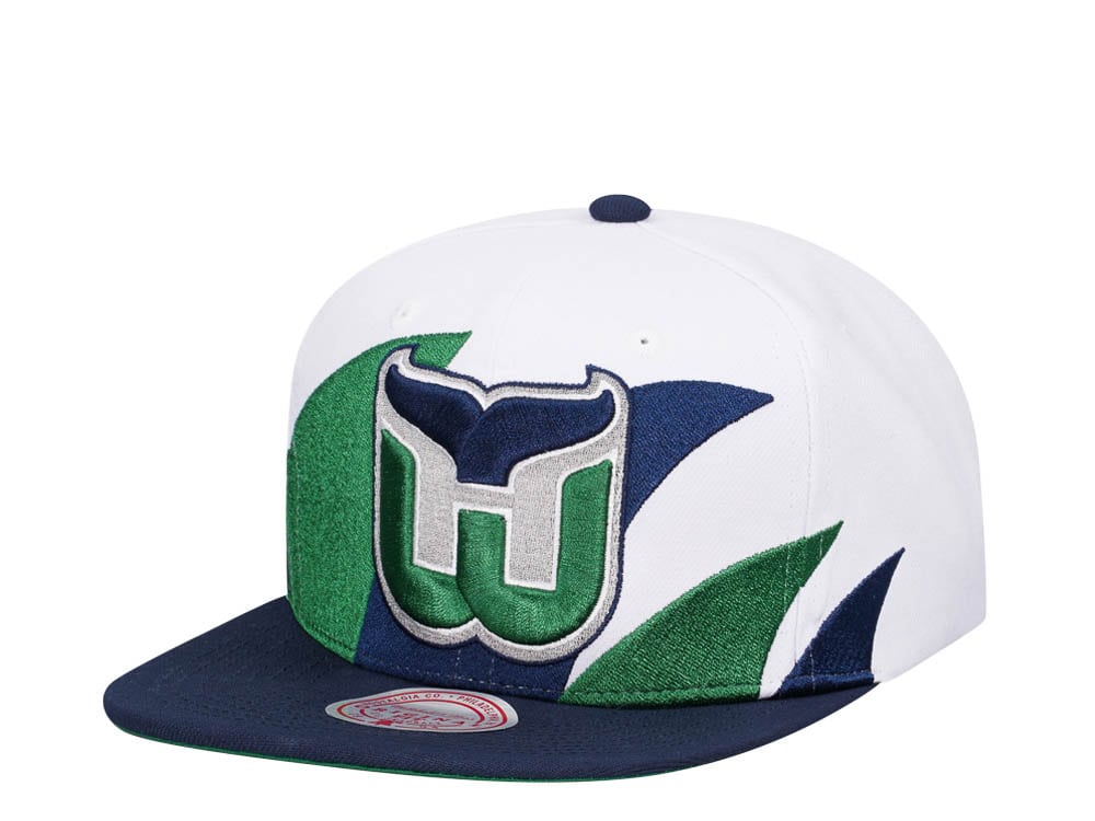 Mitchell & Ness Hartford Whalers Vintage Sharktooth Snapback Cap