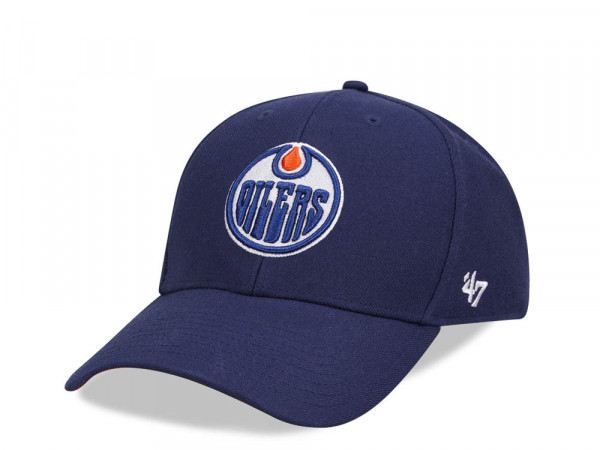 47Brand Edmonton Oilers Light Navy Ballpark MVP Snapback Cap