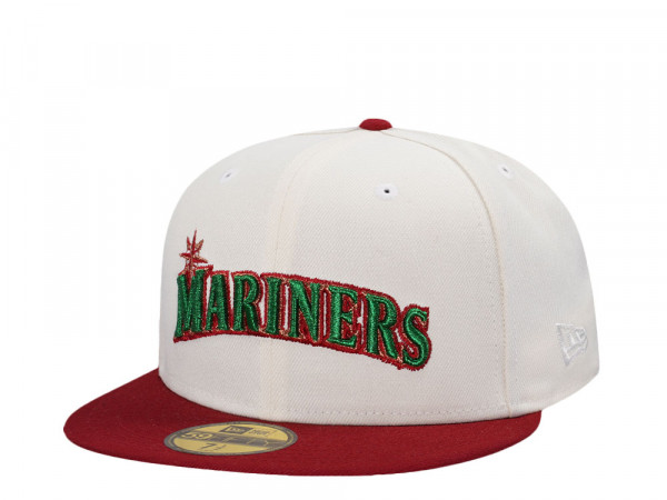 New Era Seattle Mariners Colorflip Chrome Two Tone Edition 59Fifty Fitted Cap