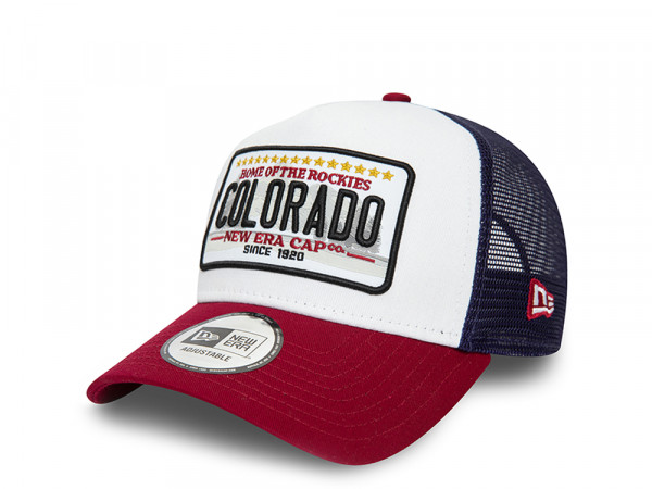 New Era Colorado Patch A Frame Trucker Snapback Cap