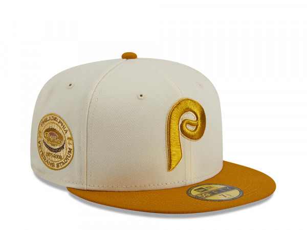 New Era Philadelphia Phillies Veterans Stadium City Icon Two Tone Edition 59Fifty Fitted Cap