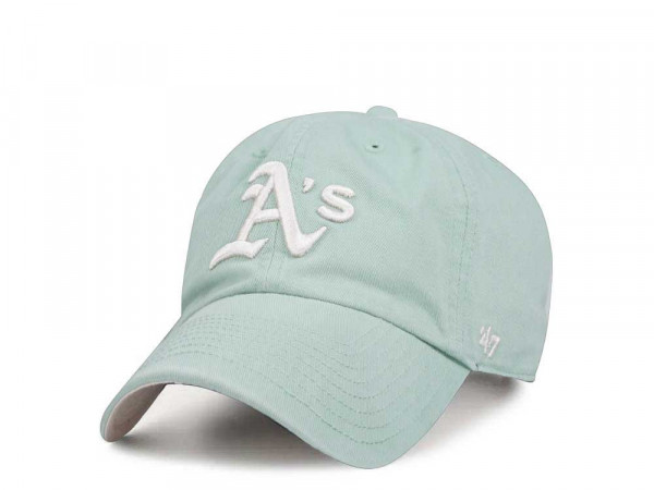 47Brand Oakland Athletics Eucalyptus Ballpark Clean Up Strapback Cap